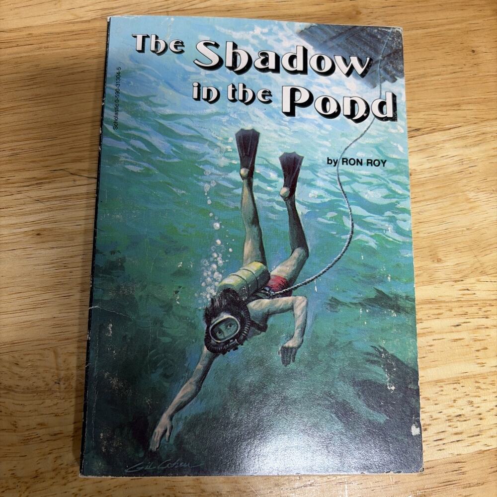 The Shadow In The Pond By Ron Roy 1980 Scholastic Vintage